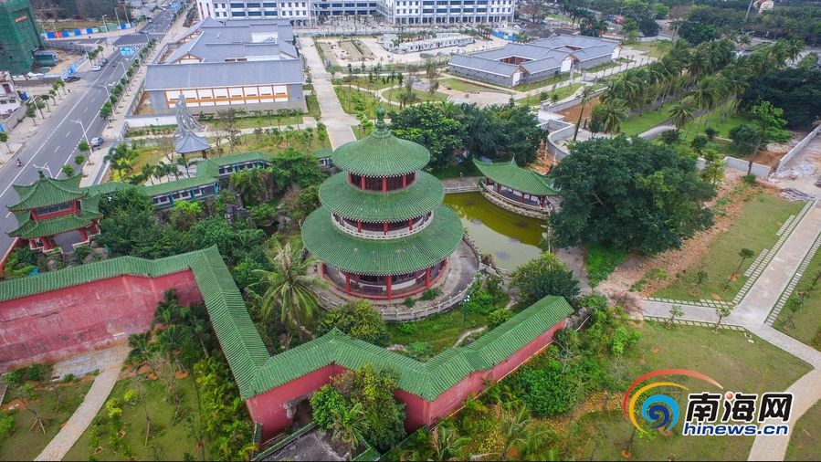 末尾有圖【瓊島先鋒圖文列表】【即時快訊】海口海瑞墓修繕及改擴建完工 6月將投入使用