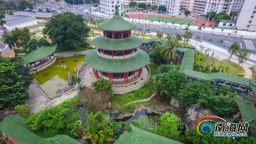 末尾有圖【瓊島先鋒圖文列表】【即時快訊】海口海瑞墓修繕及改擴建完工 6月將投入使用