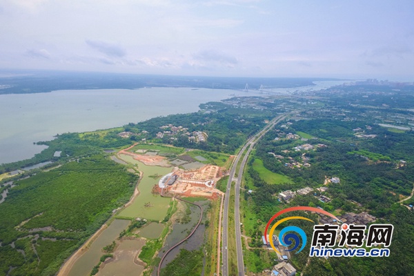 【焦點圖】【即時快訊】文昌八門灣海上森林公園今年國慶開園