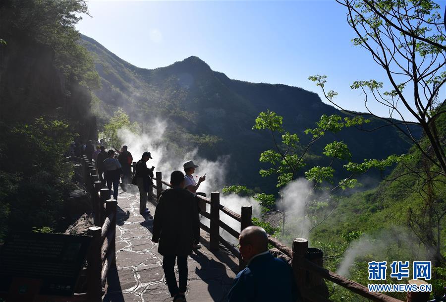 雲臺春色美