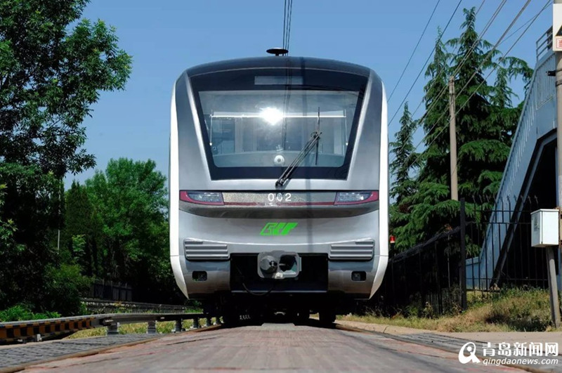 青島研發首款山地As型地鐵列車 車型為國內首創