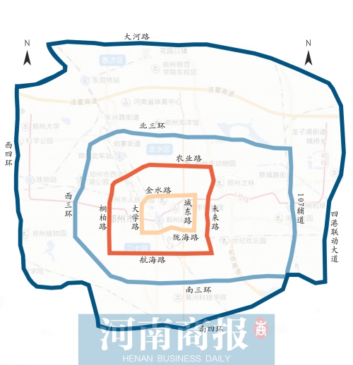 【頭條列表】鄭州唱起“五環之歌” 你知道“一環” 在哪兒嗎？