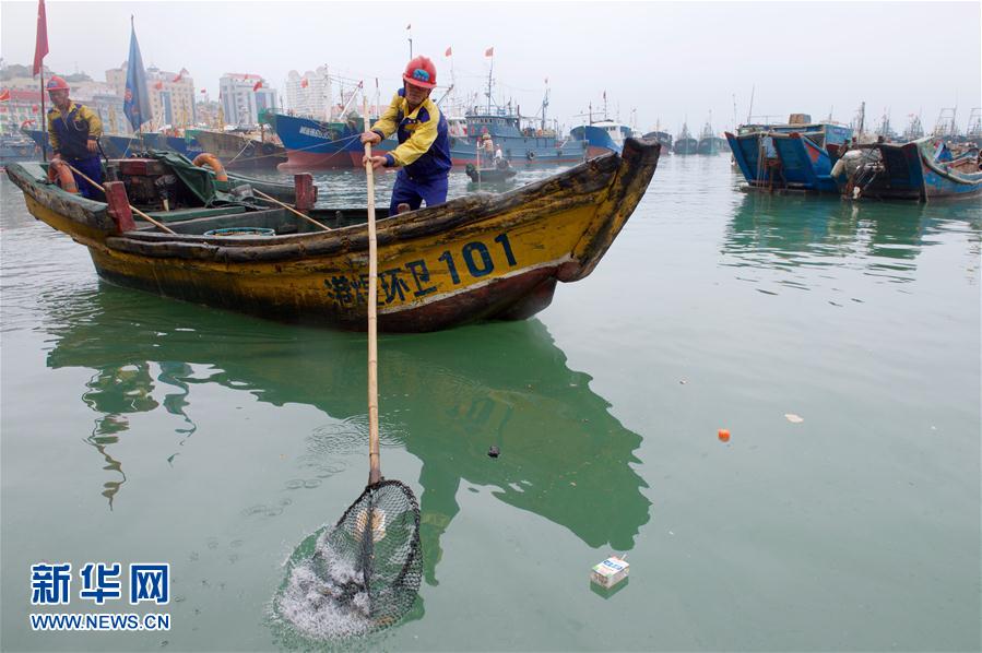 福建：清理海漂垃圾 守護蔚藍海洋