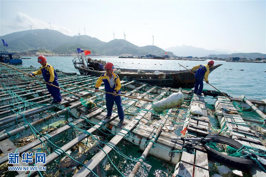 福建：清理海漂垃圾 守護蔚藍海洋