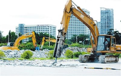 末尾有圖【瓊島動態圖文列表】【即時快訊】鹿回頭廣場改造拉開序幕