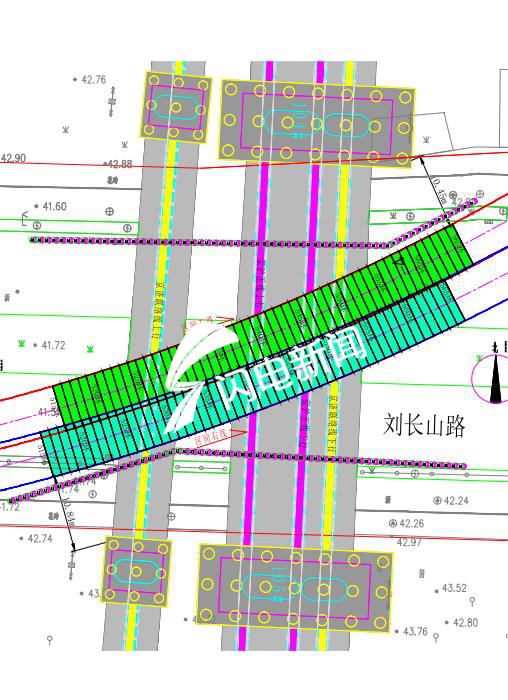 濟南軌道R1線成功下穿京滬高鐵_fororder_1500316158829