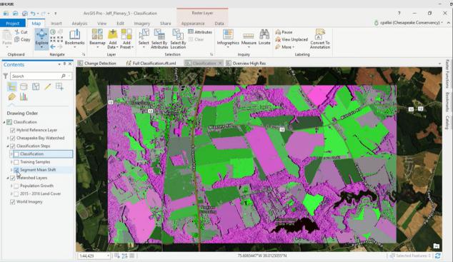 ArcGIS Pro加速全美第一大海灣生態恢復