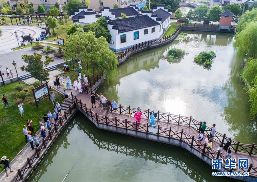 浙江桐鄉：夏季鄉村“文化納涼”