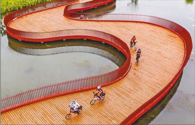 尾水養出生態公園
