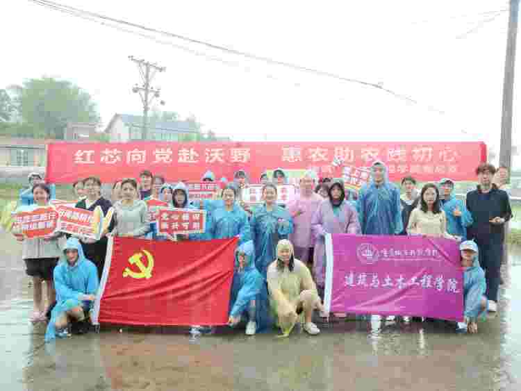 黨建“紅”賦能田間稻苗“綠”｜重慶城科大學生黨員志願者走進“田間課堂”_fororder_12