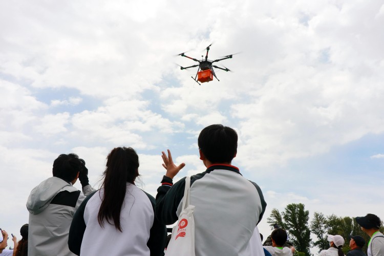 第九屆“科德杯”全國大學生無人機航拍競賽在京開幕 用無人機共繪科技與人文新畫卷_fororder_7