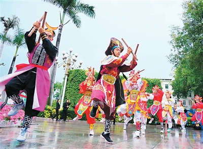 這些學子 讓英歌舞與青春同頻