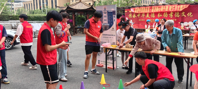 長春電子科技學院青聯參加“老城廂童趣遊園會—記憶裏的煙火氣”主題活動_fororder_1