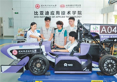 深職大與龍頭企業協同育人