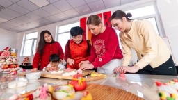 從舟山到煙臺 外國青年赴一場膠東年味之約