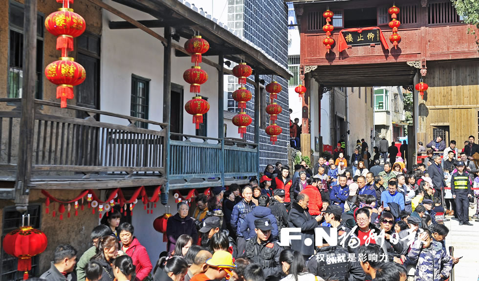 【焦點圖】【福州】【移動版】【Chinanews帶圖】永陽古城狀元文化嘉年華開幕 到永泰體驗狀元文化