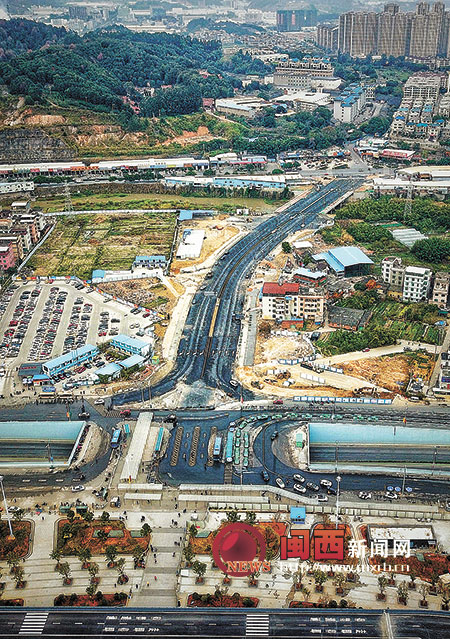 【福建時間列表】【龍岩】【移動版】【Chinanews帶圖】龍岩市政道路建設：補短板 通“血脈” 惠民生