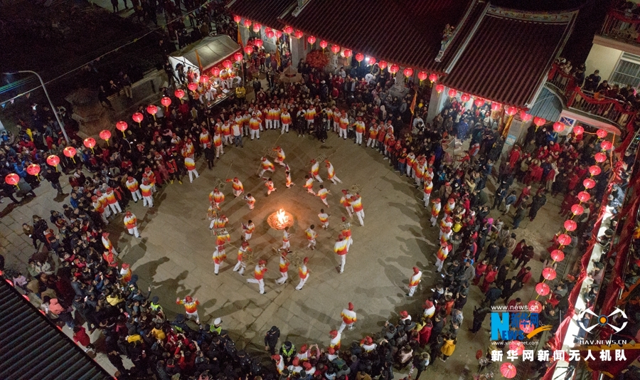 【焦點圖】【莆田】【移動版】【Chinanews帶圖】媽祖故里鬧元宵