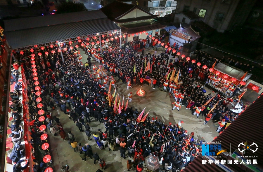 【焦點圖】【莆田】【移動版】【Chinanews帶圖】媽祖故里鬧元宵