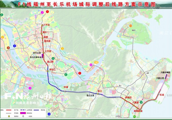 【要聞】【福州】【移動版】福州濱海快線建設規劃調整 30分鐘直達濱海新城