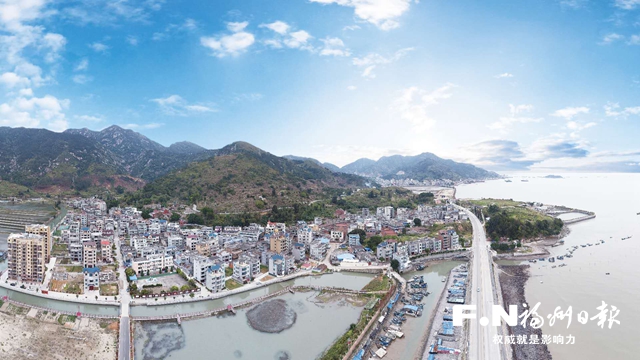 福州連江中麻村大力發展養殖業和旅遊業，舊貌換新顏