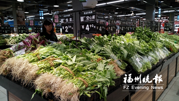 【美食 圖文】【滾動新聞】【地市 福州】“中國蔬菜之鄉”受災　福州市菜價近期漲約一成