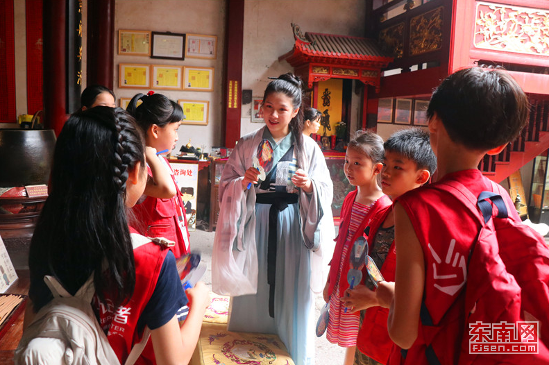 【焦點圖】【移動版 輪播圖】【滾動新聞】 【 ChinaNews帶圖】全球媽祖文化兒童畫大賽獲獎作品巡迴展走進三坊七巷