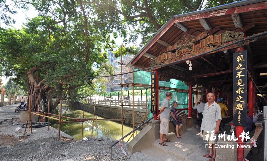 鼓台中心水系首批“卷地毯”施工河道基本完成