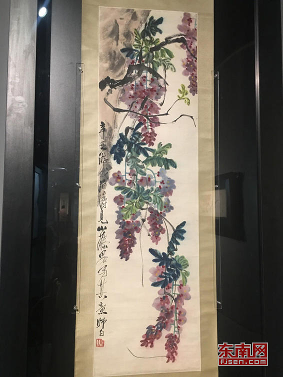 齊白石作品展亮相福建省博物院 展期將持續至明年2月