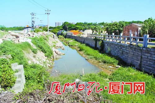 【廳局政情主推】【地市 廈門】【滾動新聞】【移動版】【Chinanews帶圖】廈門集美整治工程預計年底完成 截污清淤推進鷺埭溪整治