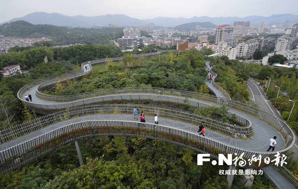 從昔日荒山到福州名勝 福道“進化之路”在繼續