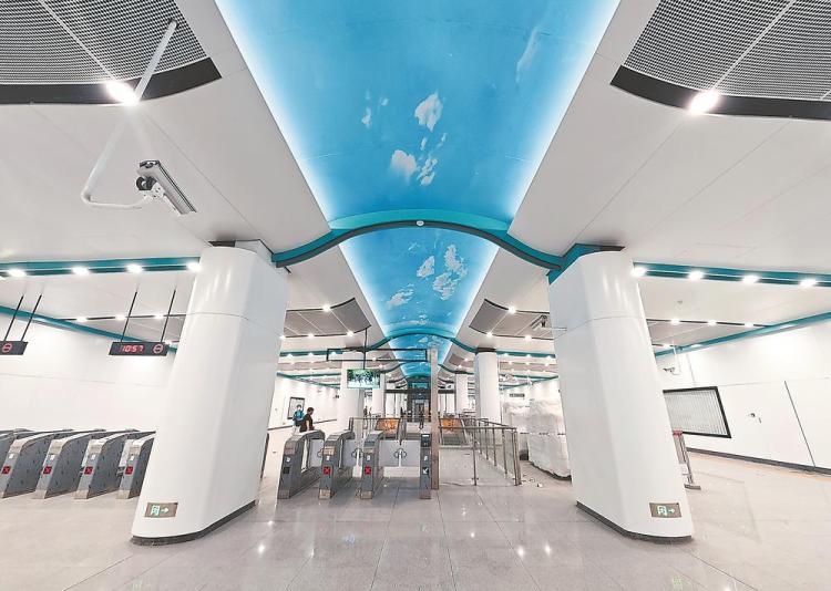 福州地鐵濱海快線5月8日全線空載試運行