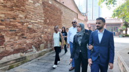 ‌駐華外交官探訪晉江五店市 紅磚古厝間觸摸閩南文化‌