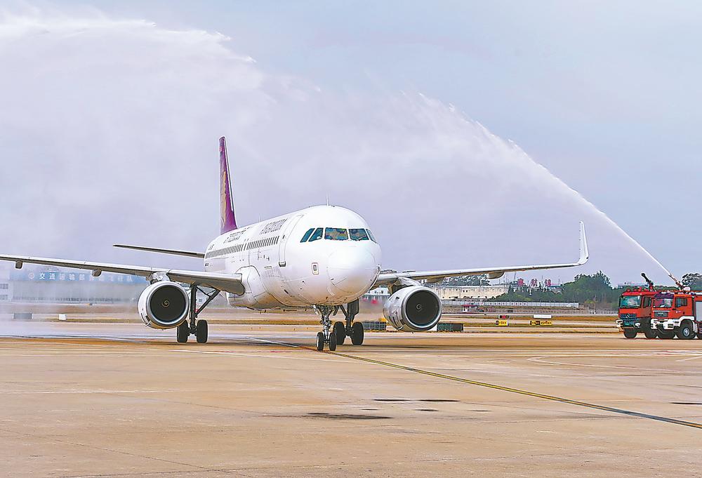 福建首條第五航權客運航線開通