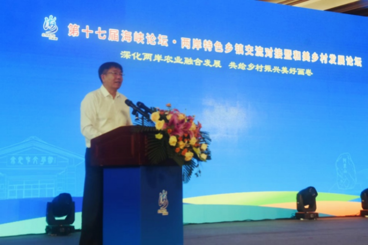 第十七屆海峽論壇·兩岸特色鄉鎮交流對接活動舉辦_fororder_圖片1