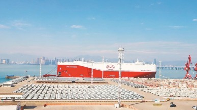 廈門海關助力國産新能源汽車高速“出海”