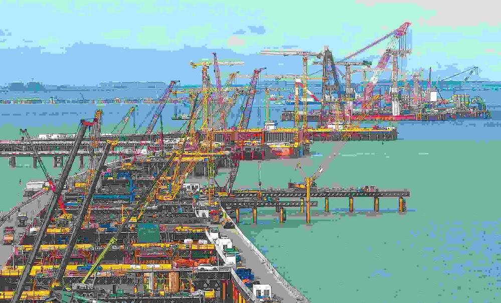 廈金大橋（廈門段）步入大規模裝配化施工階段
