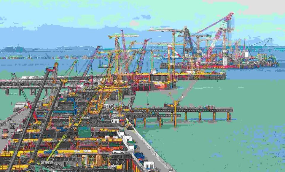 廈金大橋（廈門段）步入大規模裝配化施工階段