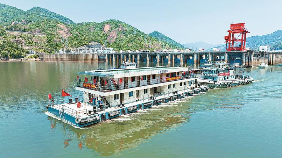 福建省首個“內河水上綜合服務區”建設加速