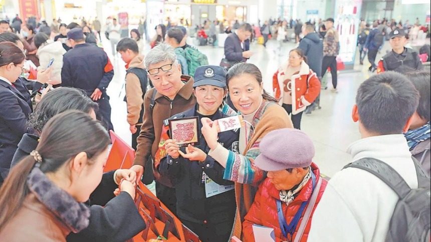 福州：春運啟幕 馬上有“福”