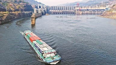 閩江幹流實現千噸級船舶通航