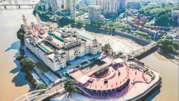 福州中洲島A區完成改造升級 以全新面貌亮相