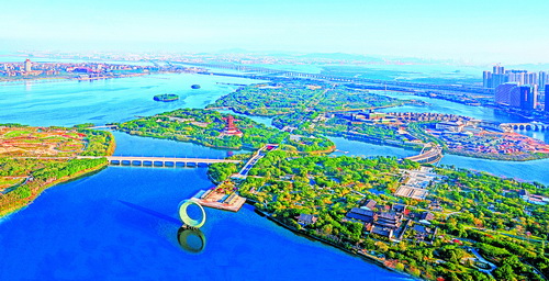 汲取精髓領略情懷 建設高素質高顏值跨島發展最美新市區