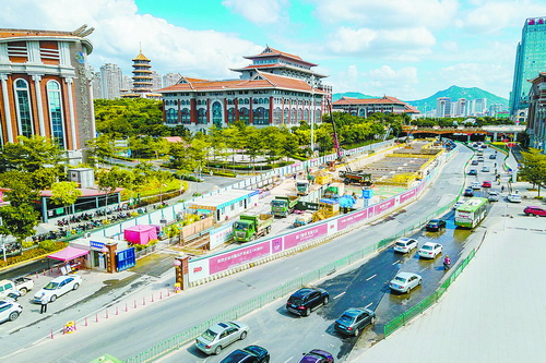 廈門地鐵工程22個在建項目快速推進 確保如期完成全年目標