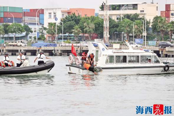 廈門市多部門聯防聯治備戰颱風季 今年的演習更加“接地氣”
