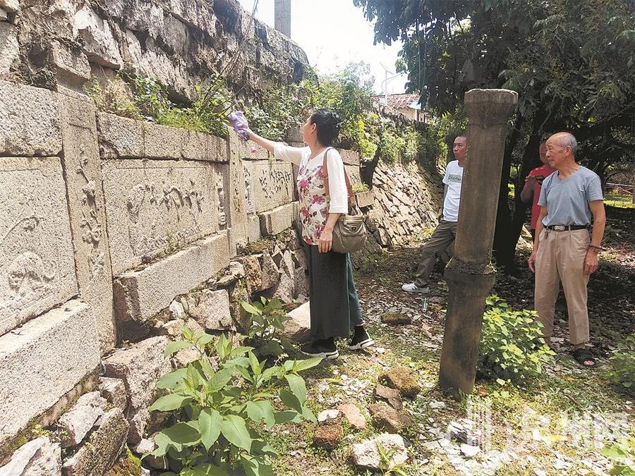 20多件明清精美石雕藏身路橋 係明代名宦劉望海後人陵墓石構件