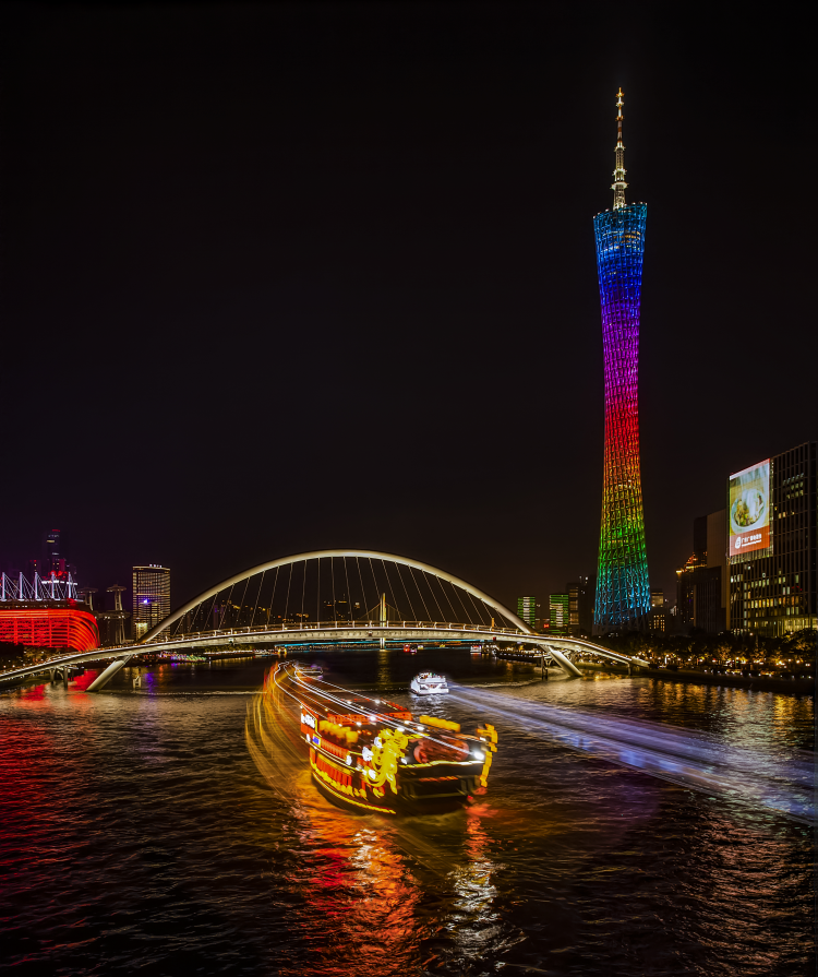 珠江潮涌夜未央：廣州“商旅文體”融合解鎖夜間經濟新密碼_fororder_珠江1