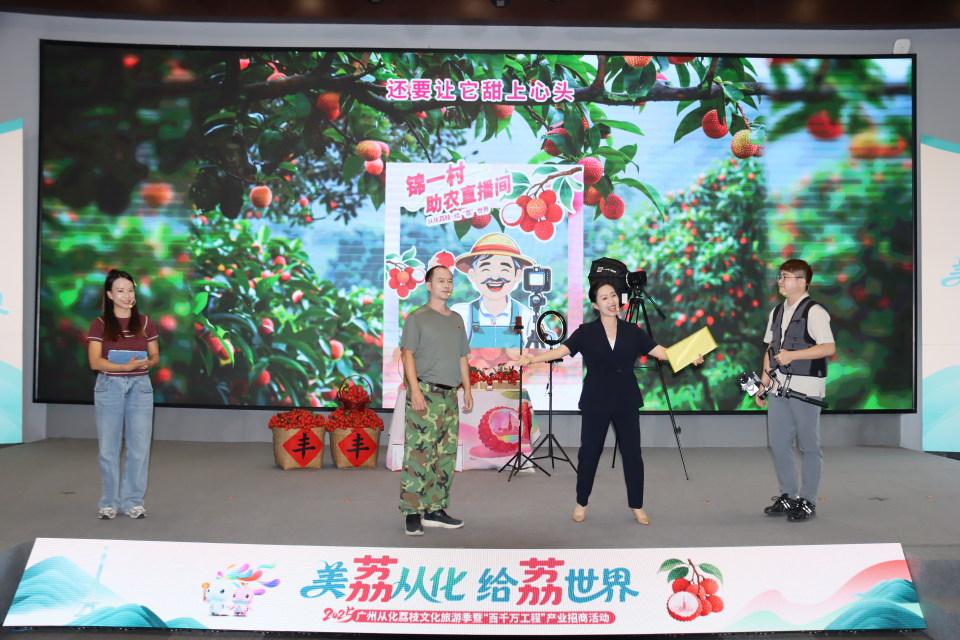 廣州從化荔枝文化旅遊季：世界冠軍代言打響“荔界冠軍品牌”_fororder_圖片4