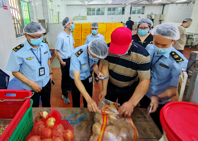 廣東惠州：監督落到“食”處，守護校園食品安全_fororder_3