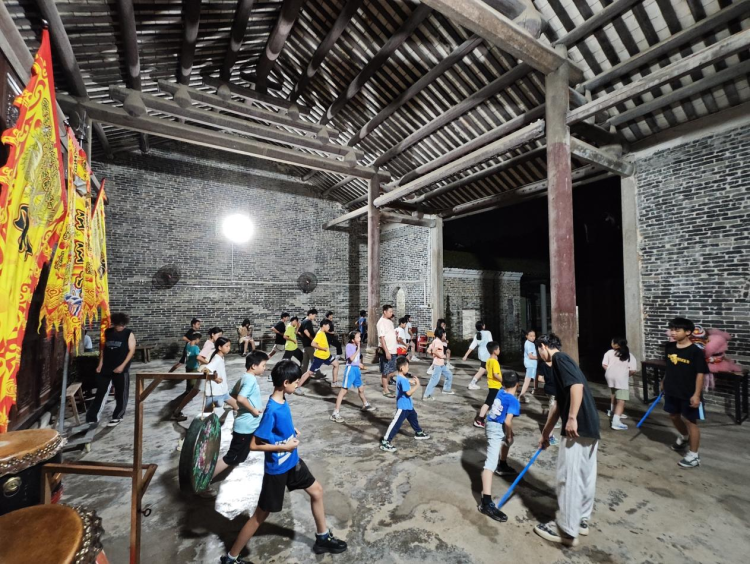 白雲區鐘落潭鎮“兩社三中心”試點賦能，助推龍崗少年醒獅隊賡續傳統文化薪火_fororder_白雲6